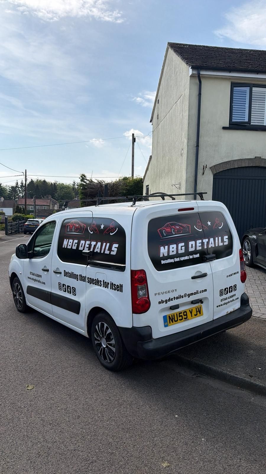 NBGDETAILS mobile detailing van